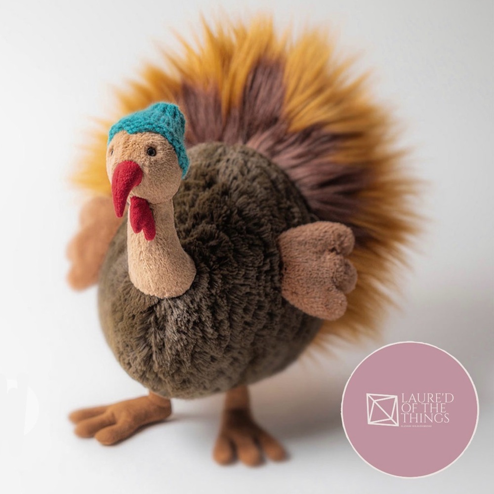 NWT Jellycat Theo Turkey-